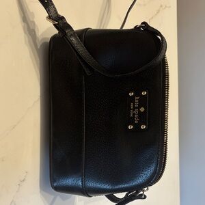 Kate Spade Black Leather Shoulder Bag